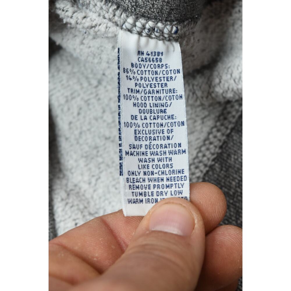 Polo Ralph Lauren Hoodie Mens 2XL Gray Heather Long Sleeve Full-Zip - Picture 12 of 13